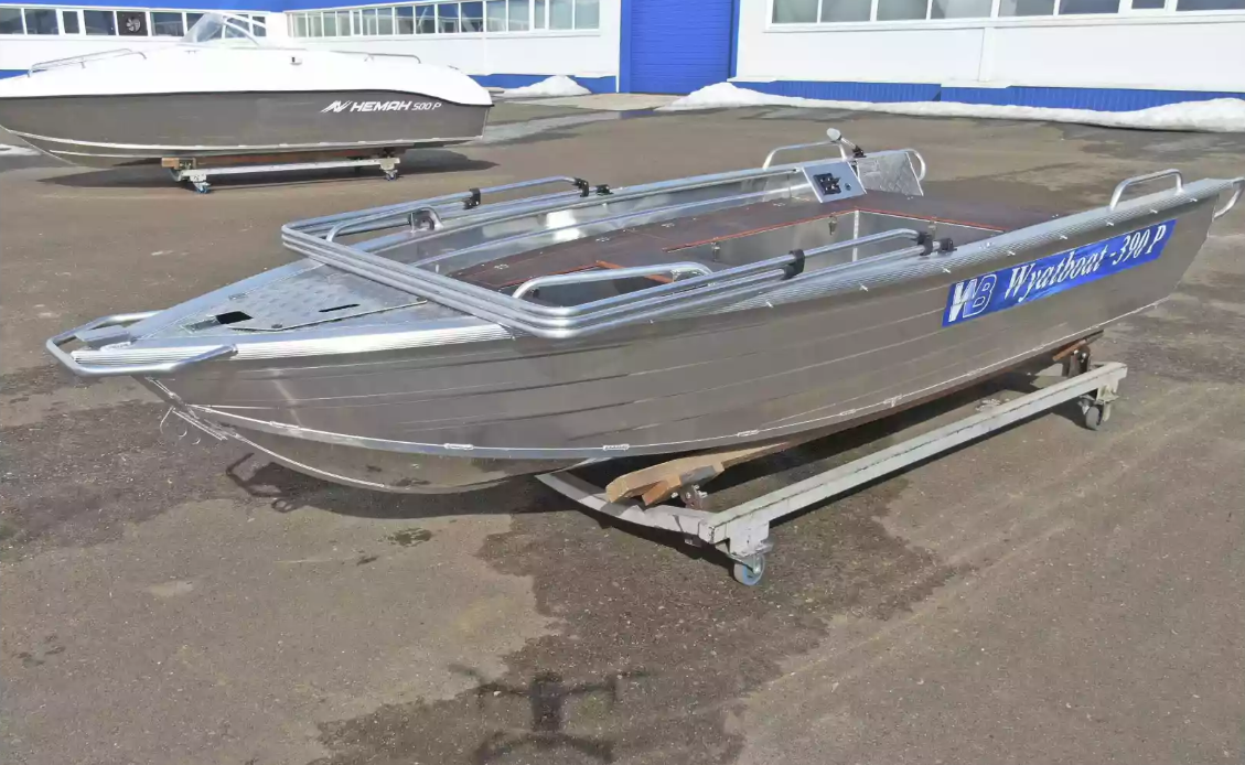 Алюминиевая лодка Wyatboat-390РМ 