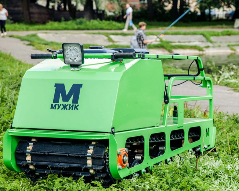 Мотобуксировщик МУЖИК М500 ЛОНГ 15 л.с. 