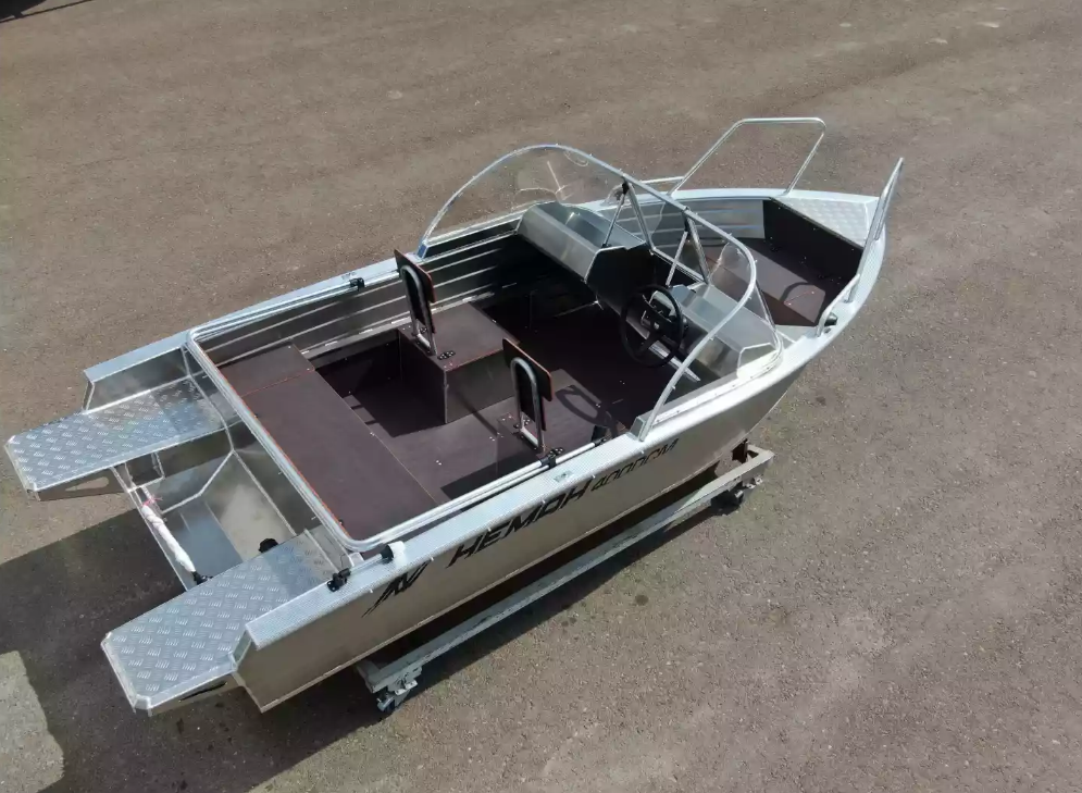 Алюминиевая лодка  Неман-400 DCM NEW 