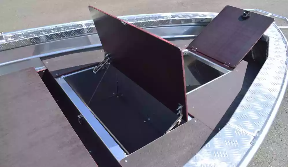 Алюминиевая лодка Wyatboat-390Р Fish 