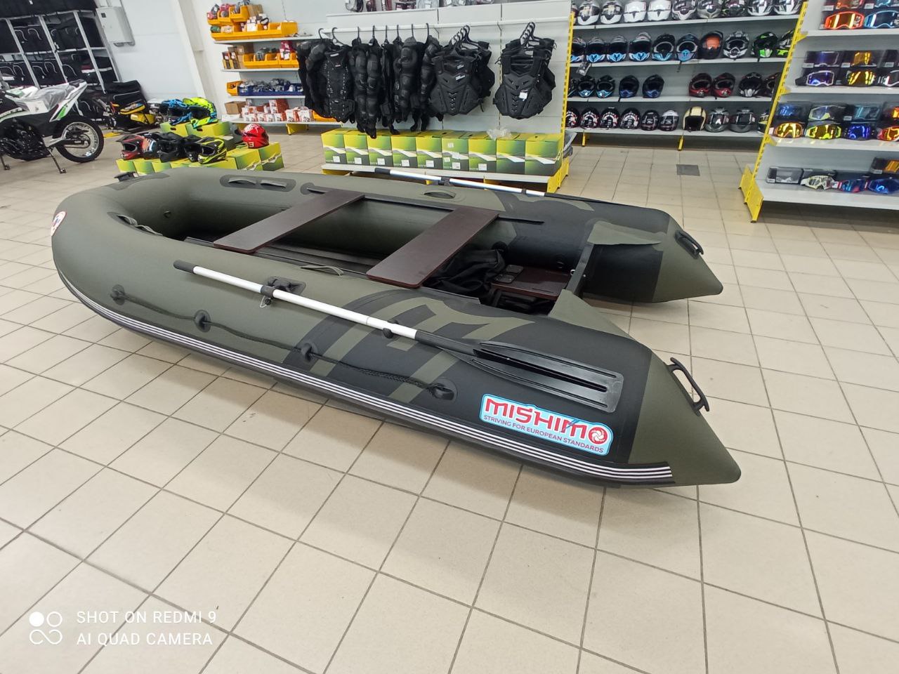 Лодка MISHIMO RIVER JET 470 под водомет 