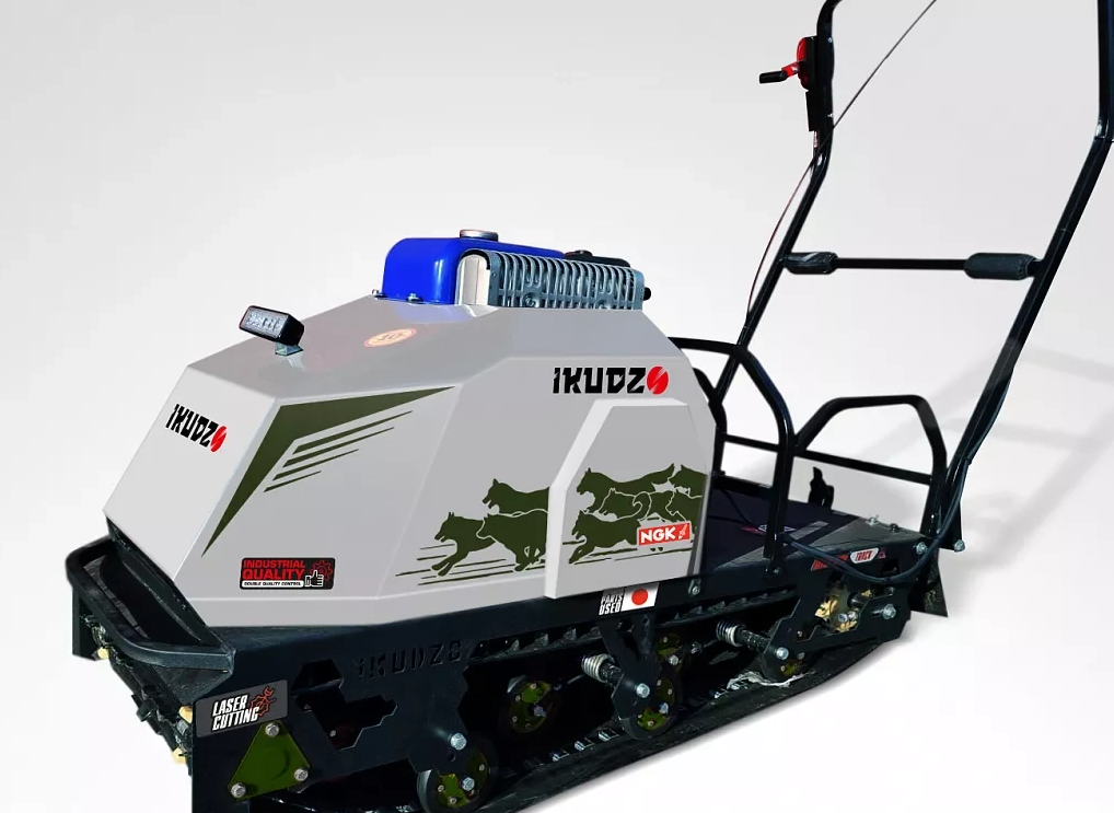 Мотобуксировщик IKUDZO 2.0 LONG 1700/500 EKR24 (двс PROMAX) 