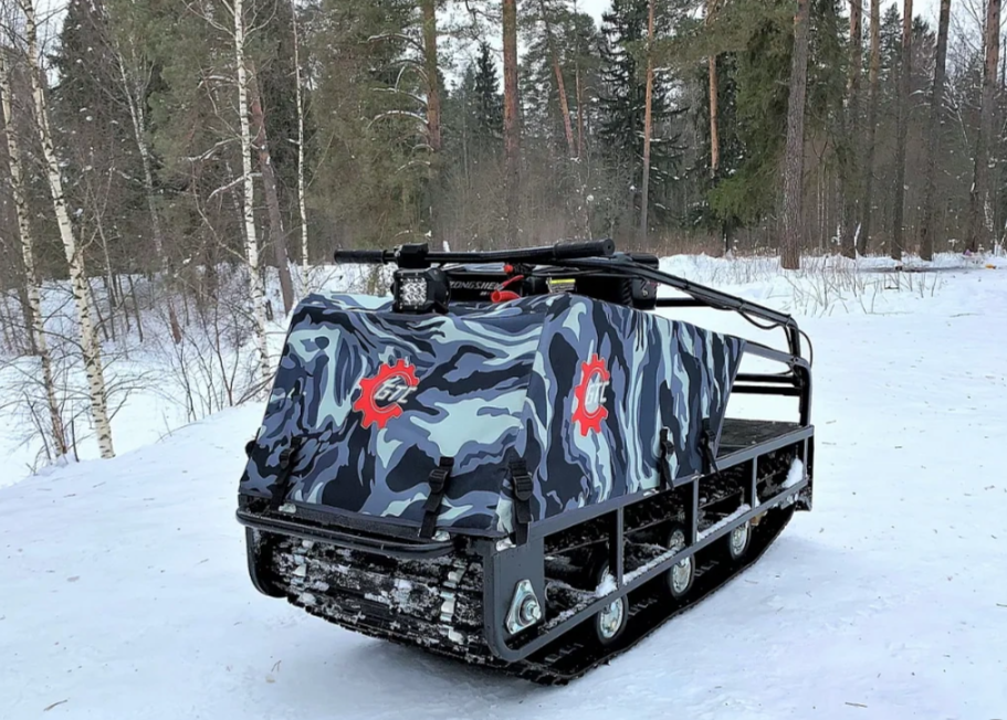 Мотобуксировщик БТС «HIT» 500/15 БЕЗ Э/ЗАП. Loncin (60 Ватт) 