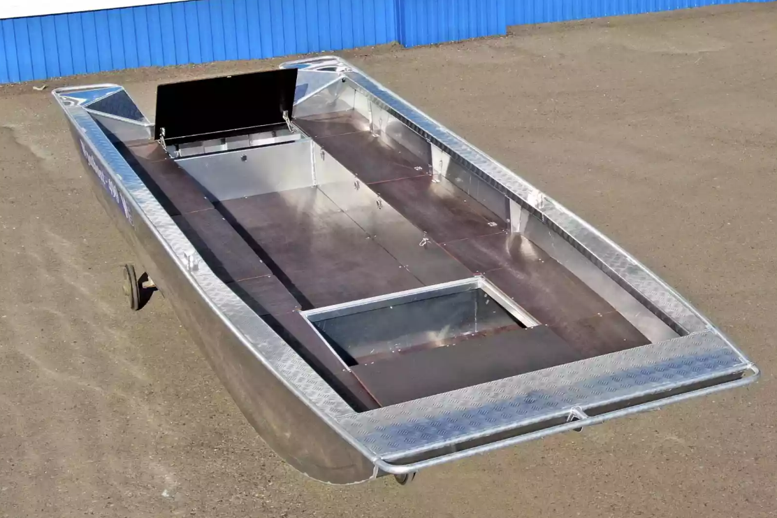 Алюминиевая лодка Wyatboat-490 Jonboat 
