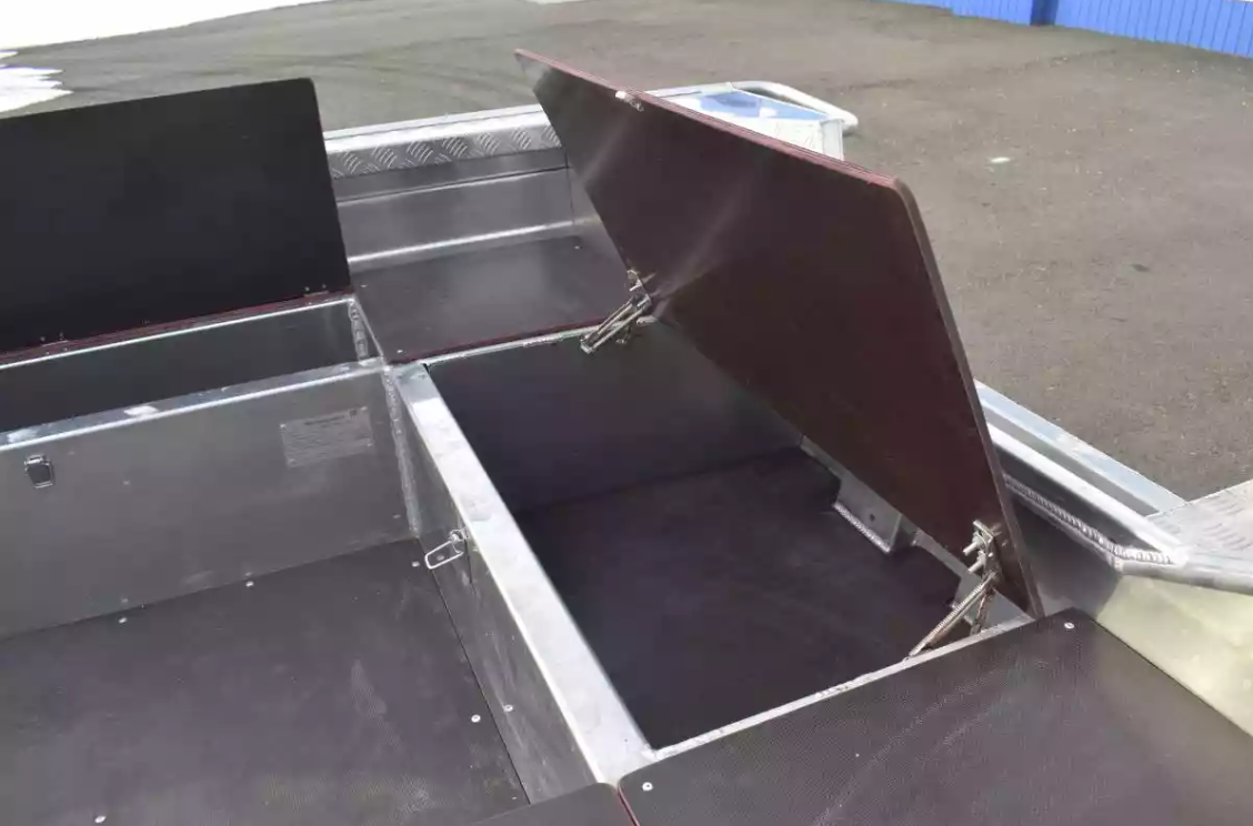 Алюминиевая лодка Wyatboat-490 Jonboat 