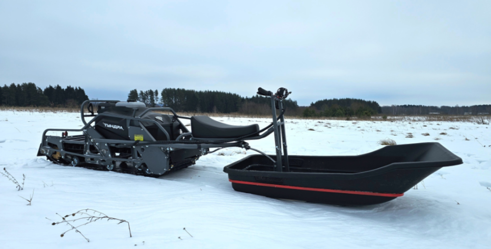 Мотобуксировщик Тофалар Тундра LONG Толкач 