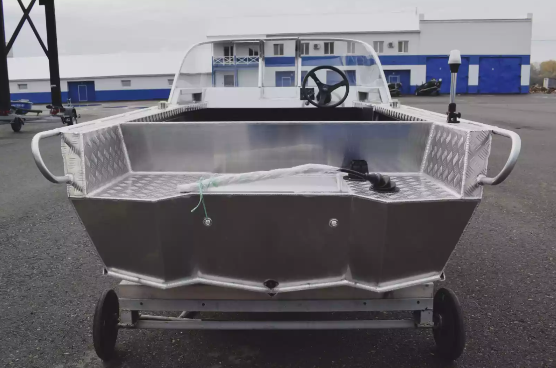 Алюминиевая лодка Wyatboat-390 Pro 
