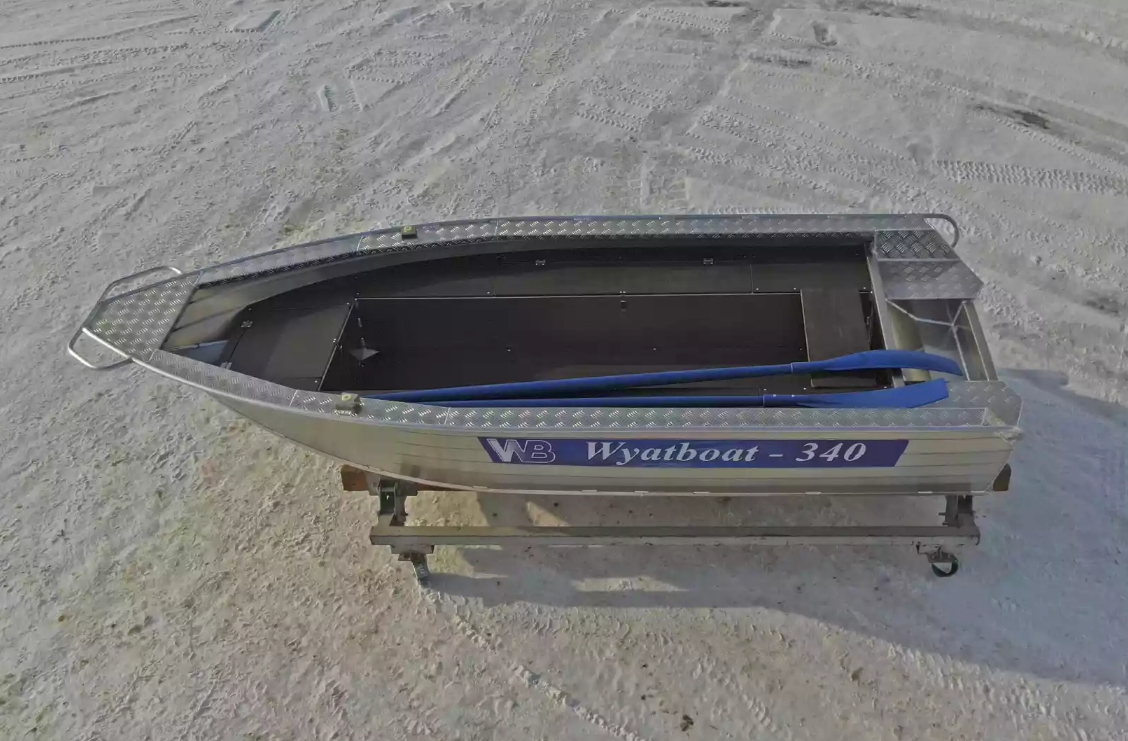 Алюминиевая лодка Wyatboat-340 РМ 