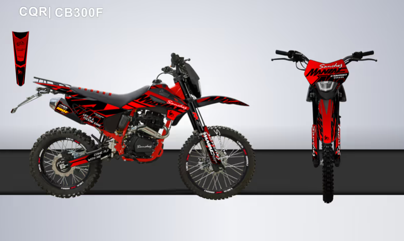 Кроссовый мотоцикл Sanchez Maniac CB300F 