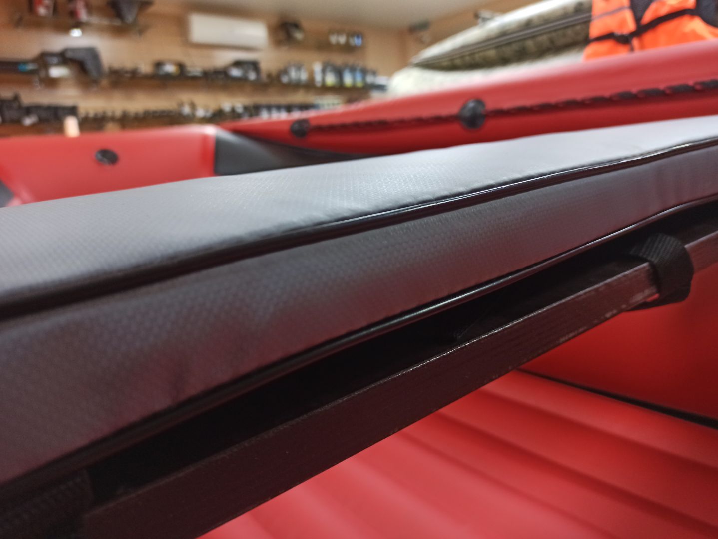 КОМПЛЕКТ МЯГКИХ НАКЛАДОК С СУМКОЙ ДЛЯ ЛОДОК 90Х20 СЕРЫЙ 