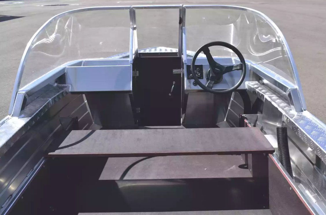 Алюминиевая лодка Wyatboat-390 DCM 