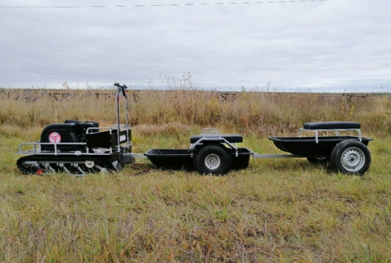 Мотобуксировщик УРАГАН Медведь 20 л.с. 