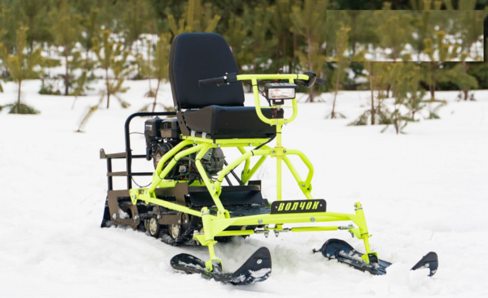 Мотобуксировщик Волчок 6.5 лс, редуктор 