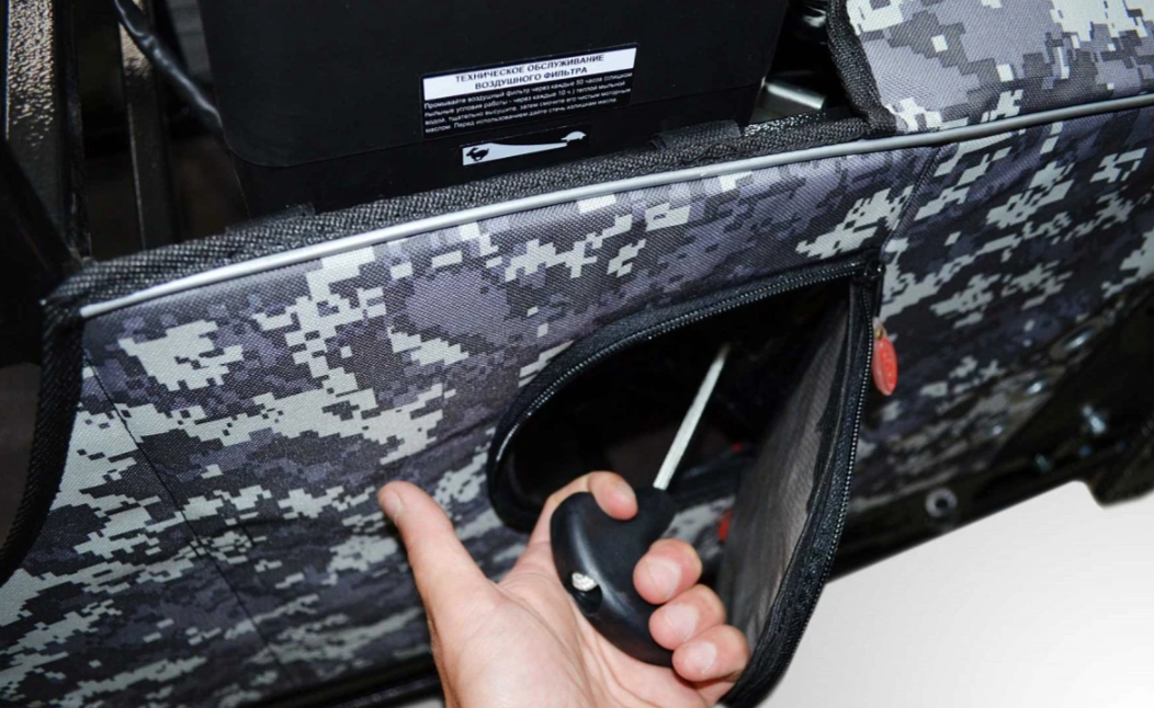 Мотобуксировщик "Богатырь" 15R 