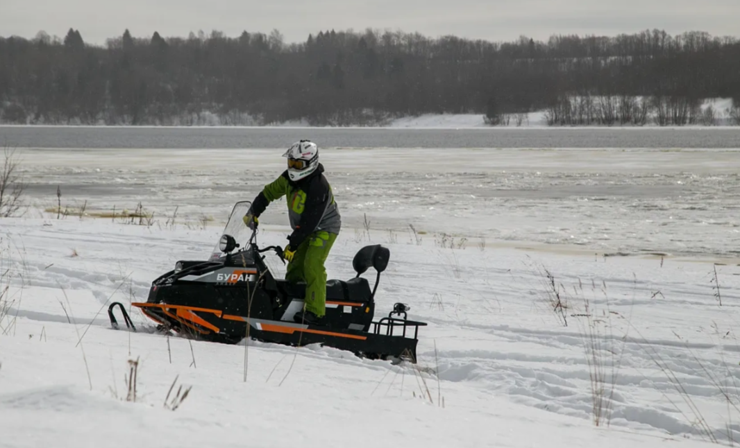 Снегоход РМ БУРАН ЛИДЕР АДЕ 