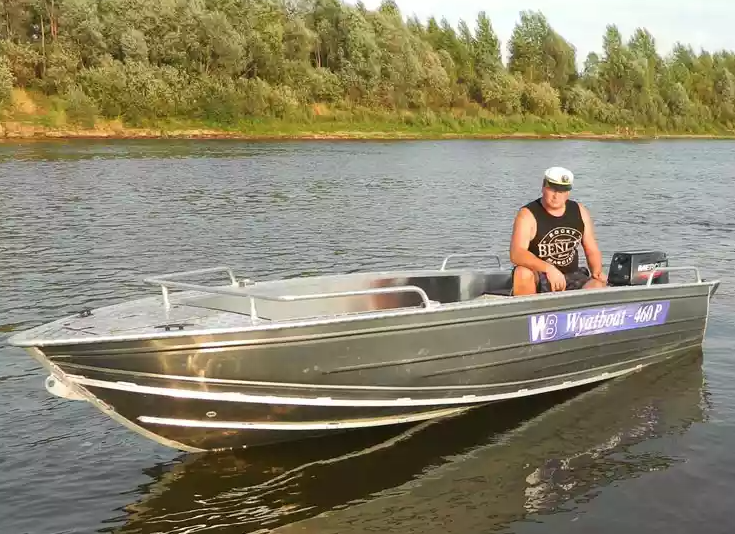 Алюминиевая лодка Wyatboat-460 P 