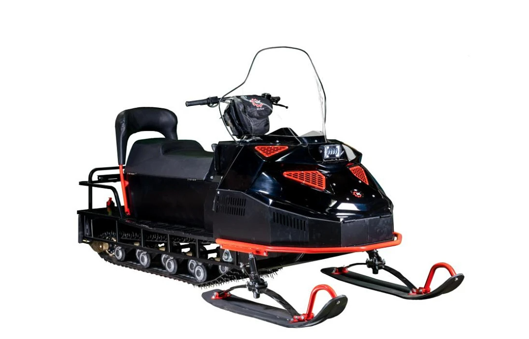 Снегоход БТС 4Т NEW /ЛЮКС/27 л.с. э/зап , реверс,тормоз,улучшенная подвеска 