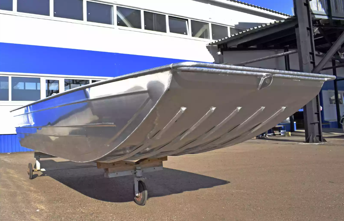 Алюминиевая лодка Wyatboat-490 Jonboat 