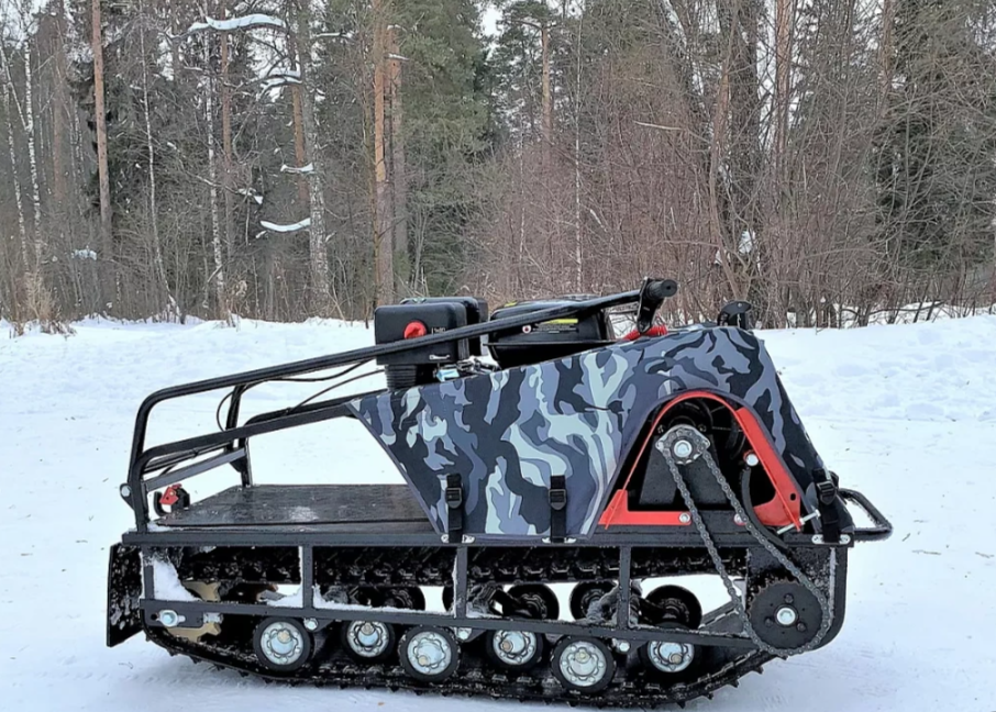 Мотобуксировщик БТС «HIT» 500/15 БЕЗ Э/ЗАП. Loncin (60 Ватт) 