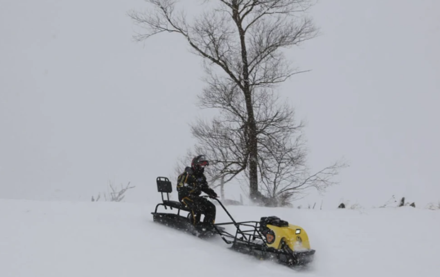 Мотобуксировщик РЫБАК PKD. PSD 15 л.с. (длинная база 1430мм) 