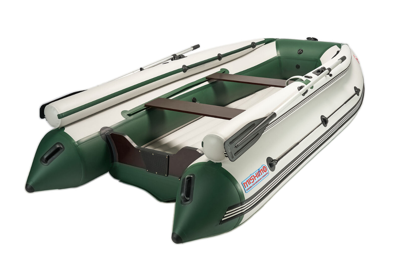 КОМПЛЕКТ ЛОДКА MISHIMO FAMILY LITE 370 + МОТОР MARLIN MP 9.9 AMHS PROLINE FORCE 