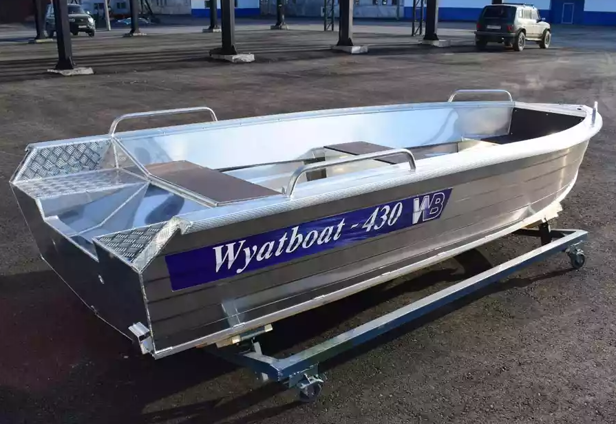 Алюминиевая лодка  Wyatboat-430 Р 