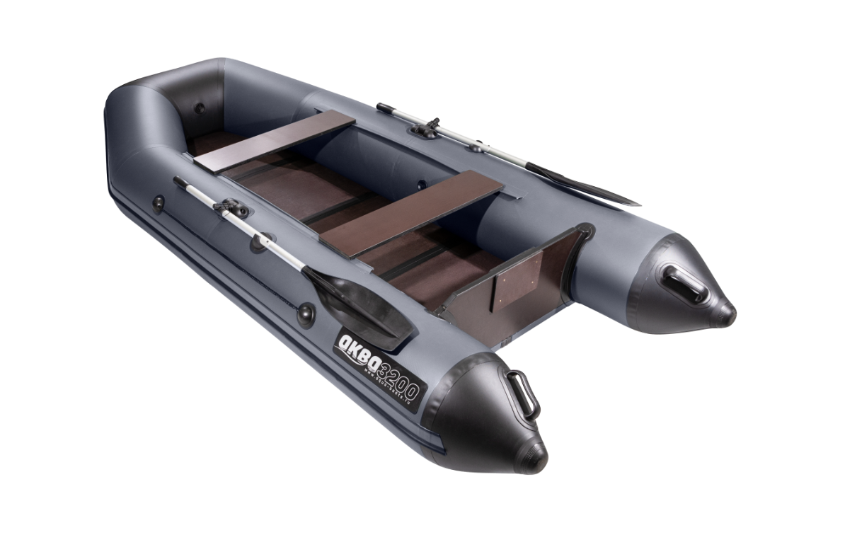  Лодка АКВА 3200 слань-книжка киль 