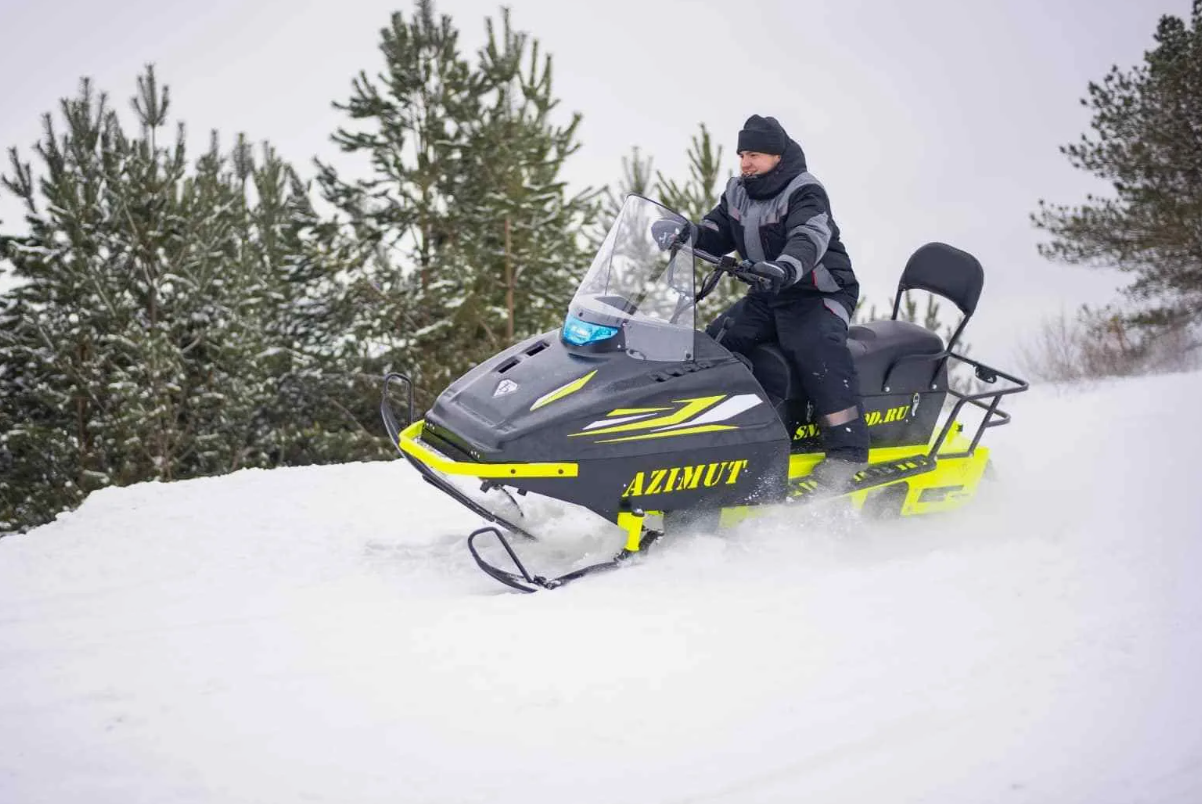 Миниснегоход Бурлак Азимут 20 л.с.  Б/У 