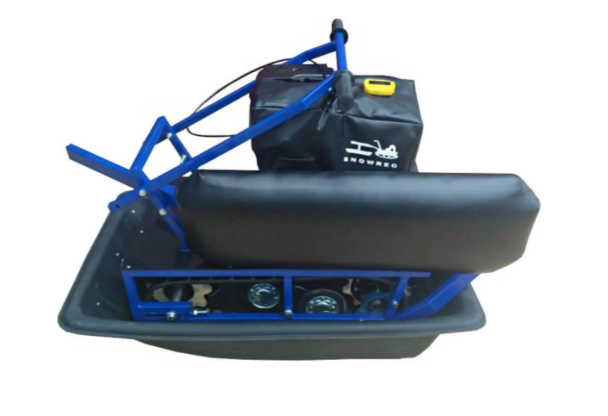 Мини-мотобуксировщик Альбатрос-М с фарой 