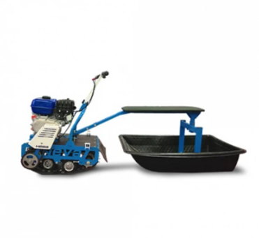 Мотобуксировщик НЕВА МС-1-YA (MX200) с санями и сиденьем 