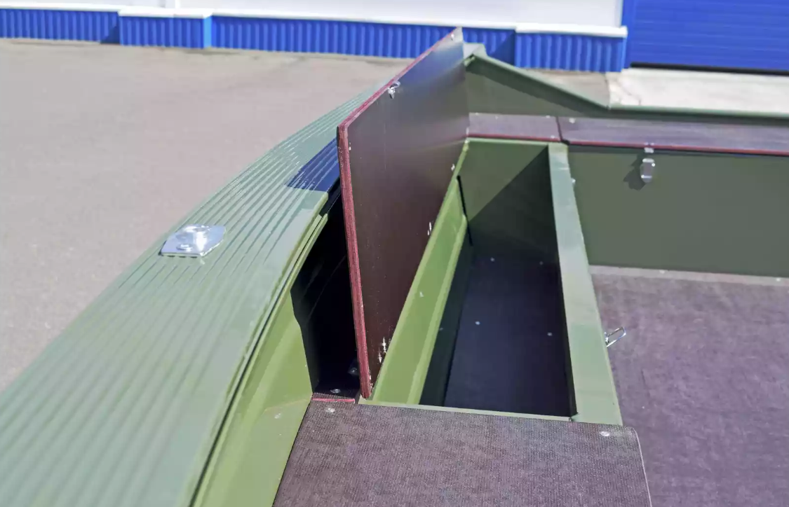 Алюминиевая лодка  Wyatboat-430 Master Fish 