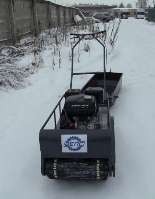Мотобуксировщик ВЕПС "СУПЕРБЮДЖЕТНЫЙ" 9 л.с. 