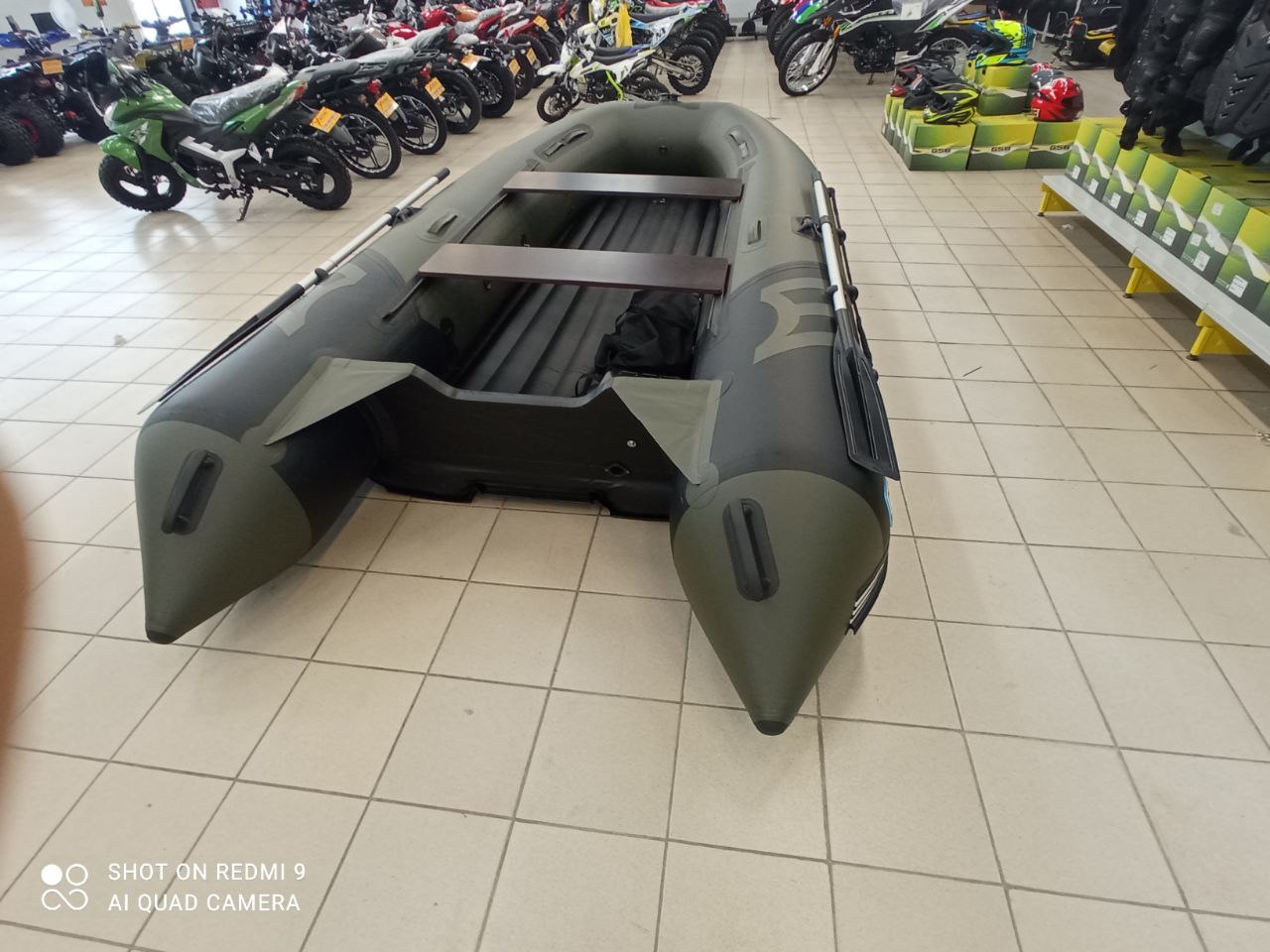 Лодка MISHIMO RIVER JET 470 под водомет 