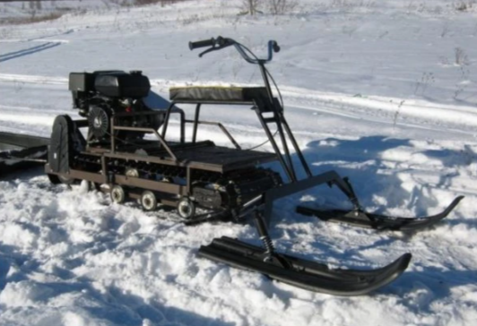 Мотобуксировщик FUNTEK (Фантек) с дизельным двигателем 10 л.с. 500 