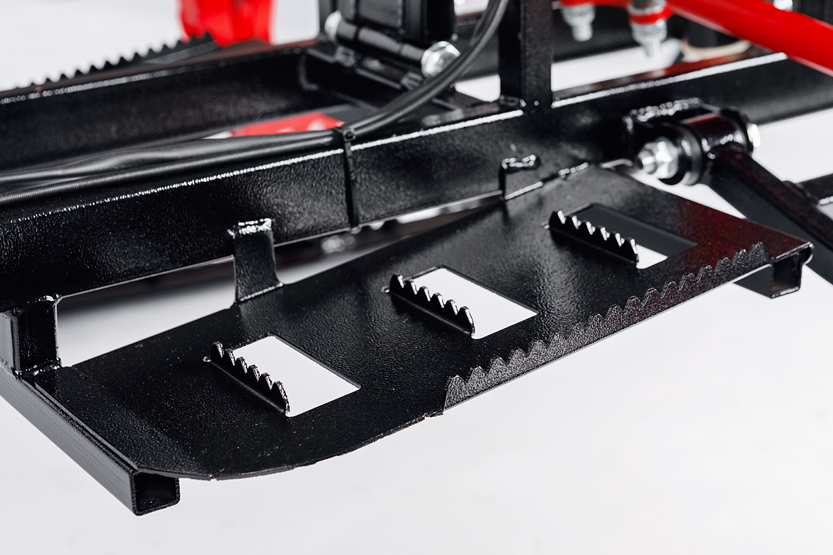 Лыжный модуль IKUDZO с подогревом ручек металлические лыжи 