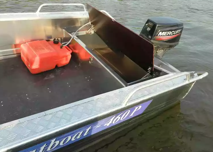 Алюминиевая лодка Wyatboat-460 P 