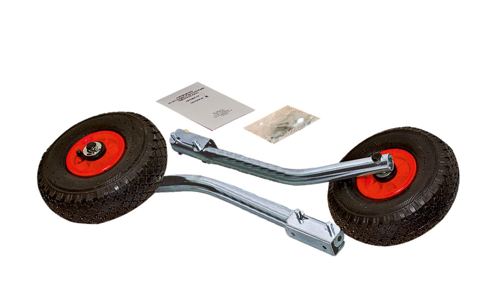 Транцевые колеса модульные  удлиненные (быстросъемные) 