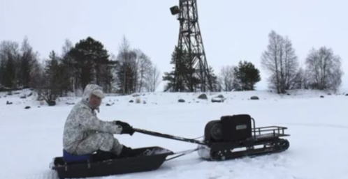 Мотобуксировщик ОНЕГО 380 МИНИ 6.5 л.с. 