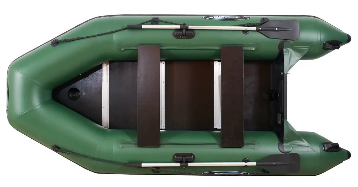 МОТОРНО-ГРЕБНАЯ ЛОДКА ПВХ GLADIATOR A 320 ТК С ФАНЕРНЫМ ПОЛОМ 