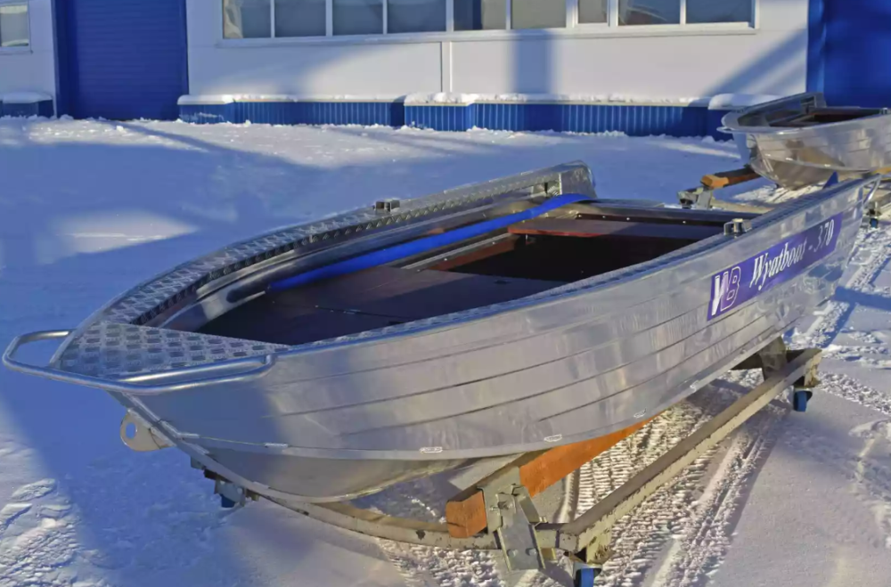 Алюминиевая лодка Wyatboat-370 Р FISH 