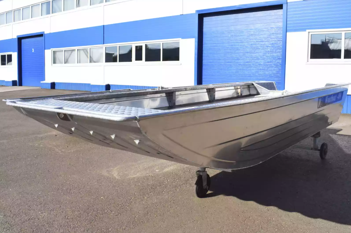 Алюминиевая лодка Wyatboat-490 Jonboat 