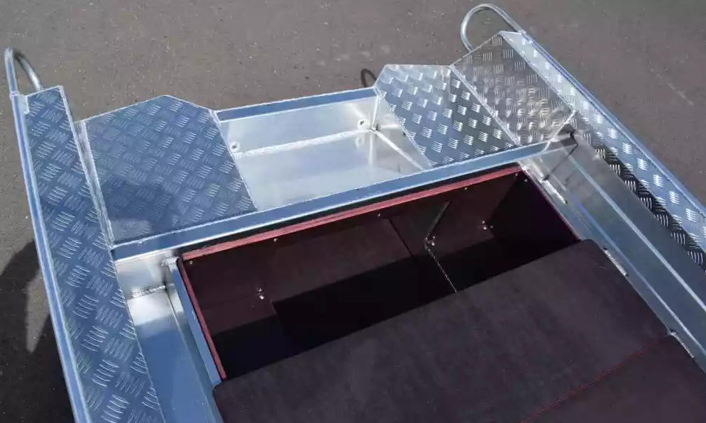 Алюминиевая лодка Wyatboat-390Р Fish 