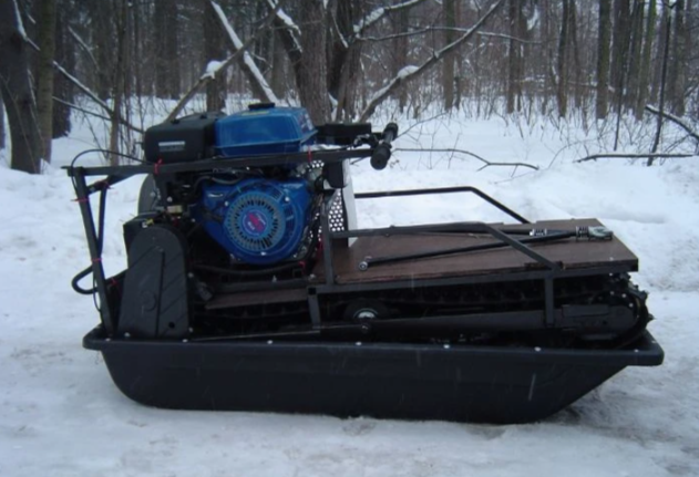 Мотобуксировщик FUNTEK (Фантек) с дизельным двигателем 10 л.с. 500 