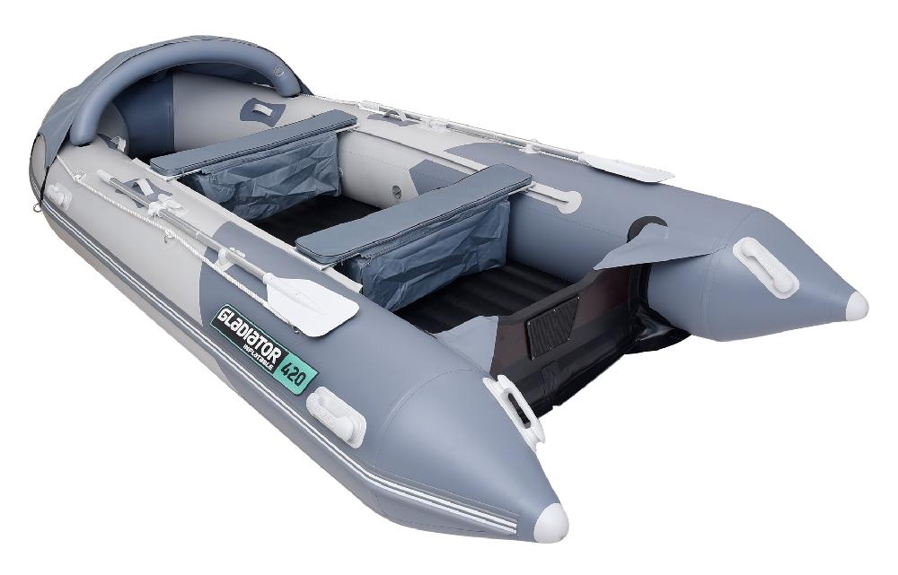 НАДУВНАЯ ЛОДКА GLADIATOR E420PRO 