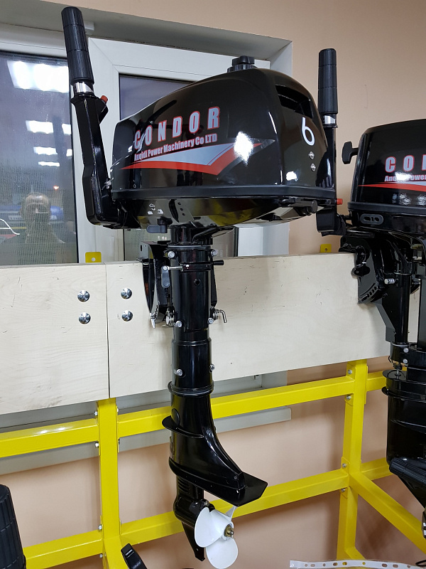 Лодочный мотор Condor F6HS без бака 12 л. 