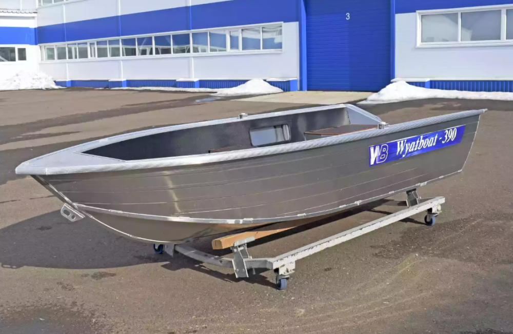 Алюминиевая лодка Wyatboat-390 Р NEW 