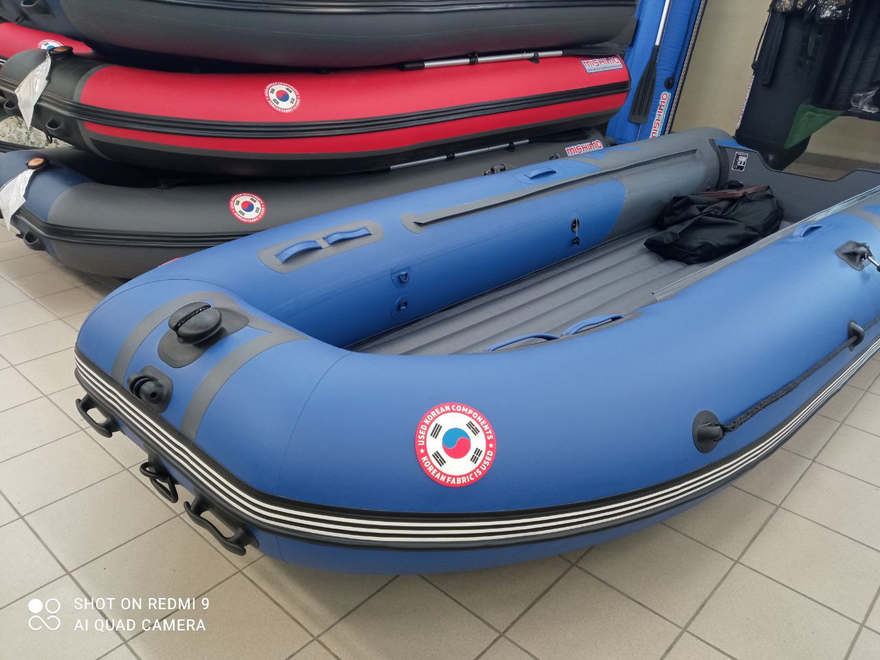 Лодка MISHIMO RIVER JET 470 под водомет 