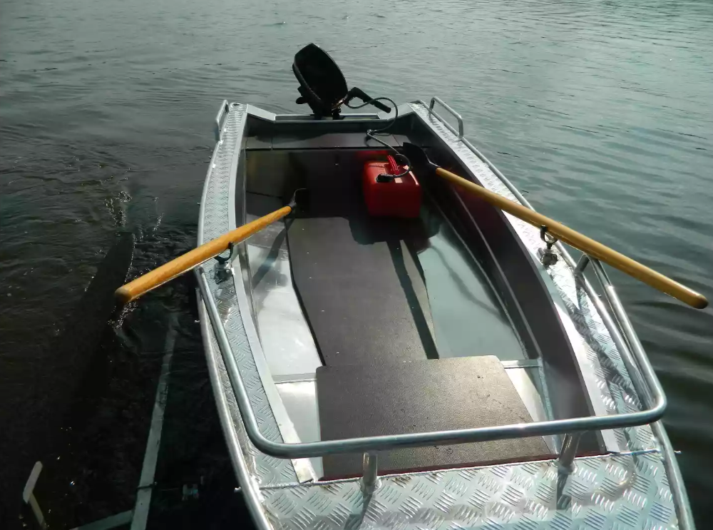 Алюминиевая лодка Wyatboat-390 У 