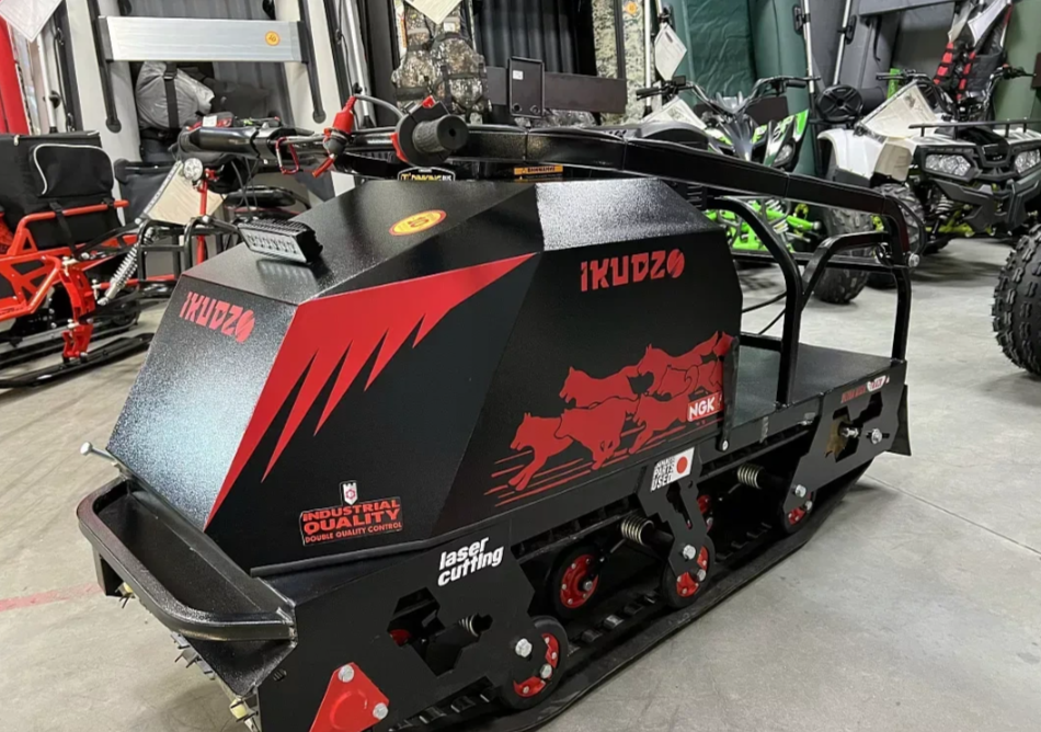 Мотобуксировщик IKUDZO 1450/500 K15 (Lifan, loncin, ZongShen) 