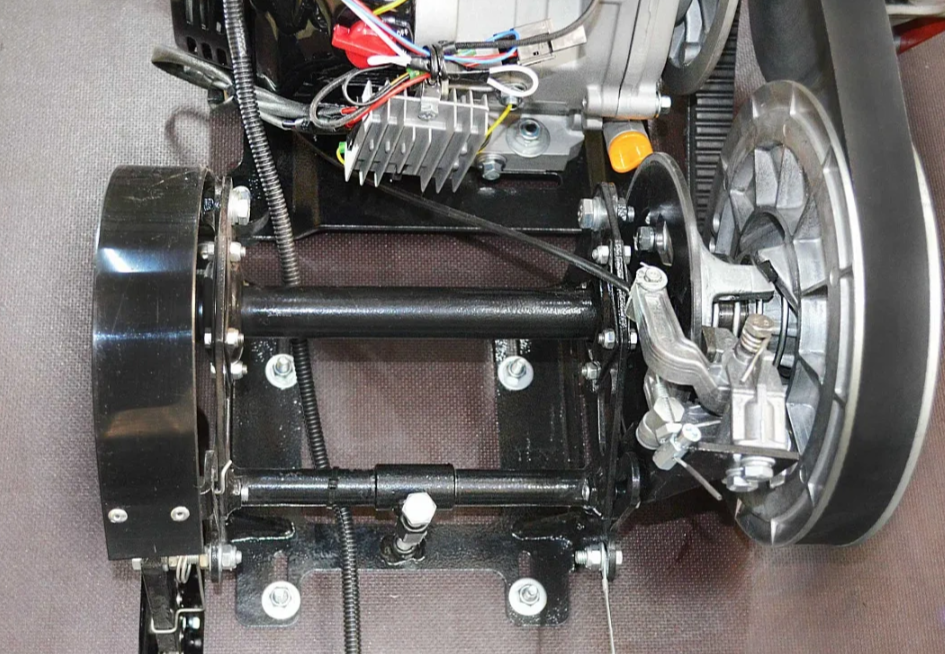 Мотобуксировщик вездеход KOiRA T15 ER (электростартер, реверс-редуктор) 